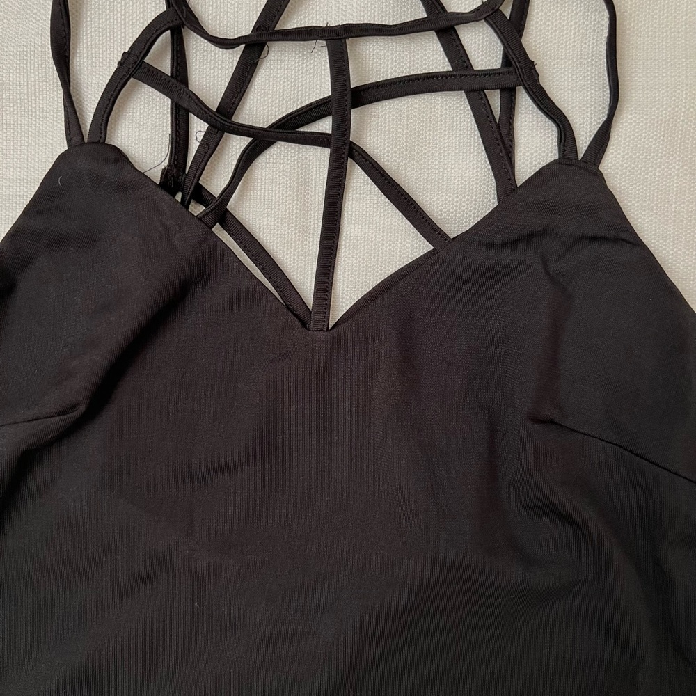 Black Strapped dress from French kiss in a size Small